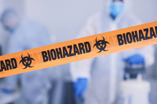 Professional Biohazard technician working in Mason City, IA